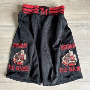RETRO Mperial Sportswear Jordan‎ Pippen Bulls YOUTH KIDS Shorts MED Flu Game